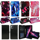 For T-Mobile REVVL 6 PRO 5G, PU Leather Wallet Phone Case Cover Flip Stand Strap