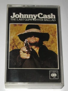 JOHNNY CASH - THE LAST GUNFIGHTER BALLAD - CASSETTE LP - Foto 1 di 6