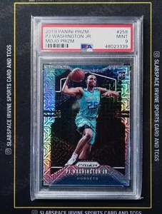 2019-20 PRIZM PJ WASHINGTON JR. #258 RC MOJO PRIZM /25 PSA 9 - Picture 1 of 2