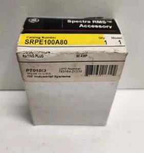 NEU IN BOX ALLGEMEIN ELEKTRISCH/ABB BEWERTUNGSSTECKER SRPE100A80 80AMP - Bild 1 von 1