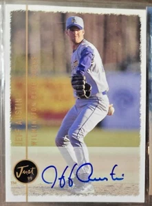 1999 Just Autographs Jeff Austin Auto Wilmington Blue Rocks Card Signed - Picture 1 of 1