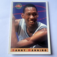 1993 Kellogg’s Raisin Bran Presents Danny Manning Basketball Card
