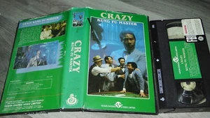 Crazy Kung Fu Master VHS Video Big Box Ex Rental RARE Ocean Shores Martial Arts - Picture 1 of 8