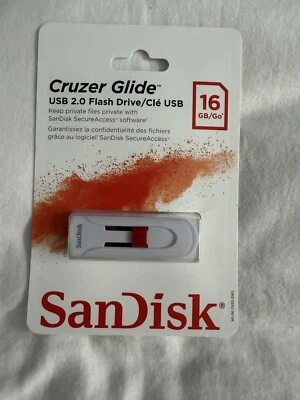 SANDISK Cruzer USB Flash Drive Memory Stick Storage MULTIPLE SIZES - Image 1 of 4