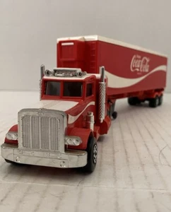 1978 Coca-Cola Peterbilt Truck & K17 Trailer No Box - Picture 1 of 7