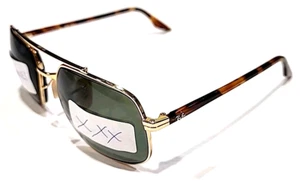 Ray Ban RB3699 001/51 Marco Cuadrado de Metal Dorado Sin Lentes 56-18 145 - Imagen 1 de 10