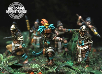 Mayan 15mm & 28mm – Redcopper Miniatures, Tabletop Wargaming