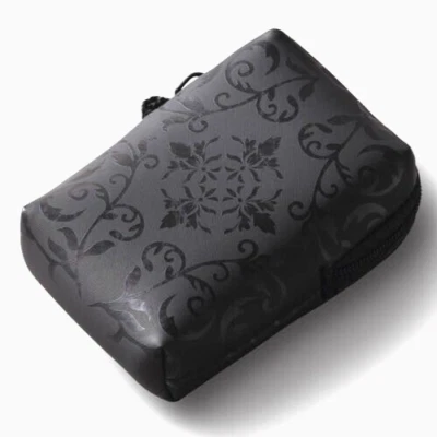 Compact POUCH Dual Zip Fastening PADDED Neoprene Camera CASE Bag ACME MADE Black - Image 1 of 4