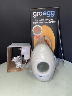 Gro Egg Digital Room Thermometer & Night Light Nursery Lamp Aus Modelnew • 17.50$