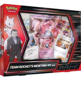 Pokemon TCG Cards Team Rocket's Mewtwo Ex Box New Sealed - Picture 1 of 1