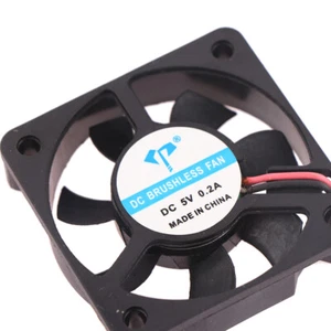 1Pc DC5010 Silent Fan 5V Oily USB Cable Humidifier Connector PC Fan Cooler - Photo 1/12