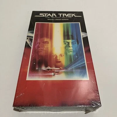 SEALED STAR TREK THE MOTION PICTURE 1980 VHS LONG VERSION PARAMOUNT WATERMARK - Image 1 of 4