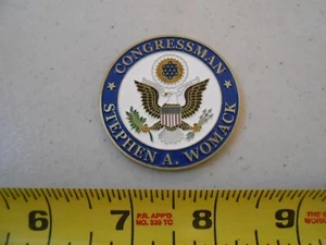RARE CONGRESSMAN STEPHEN A. WOMACK CHALLENGE COIN ARKANSAS 3RD WASHINGTON D.C. - Picture 1 of 2