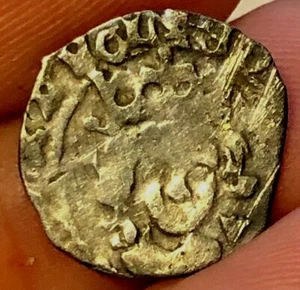 W999: Edward IV Medieval Hammered Silver Penny: 2nd Reign, Durham. Spink 2123 - Picture 1 of 6