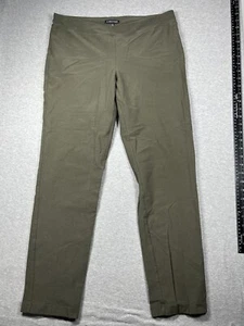 Eileen Fisher Womens Size Medium Stretch Tapered Leg Crop Pants Green - Picture 1 of 8