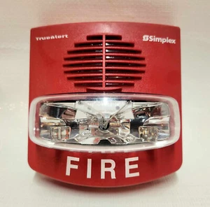 Simplex 4906-9127 TrueAlert Non-Addressable Fire Alarm Wall Mount Horn Strobe - Picture 1 of 5