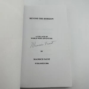 SIGNED- Beyond the Horizon Maurice Faust - Picture 1 of 5