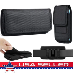 Cell Phone Pouch Waist Tactical Army Belt Bag With Metal Belt Loop Clip Holster - Picture 1 of 23