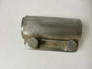 BMW R100GS R100GSPD R100R airhead exhaust MUFFLER HEADER CLAMP and gasket - Picture 1 of 6
