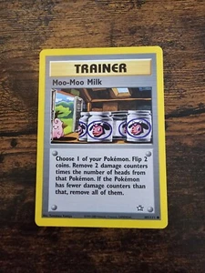 Pokemon TCG Card 2000 Neo Genesis Moo Moo Milk 101/111 - Picture 1 of 2