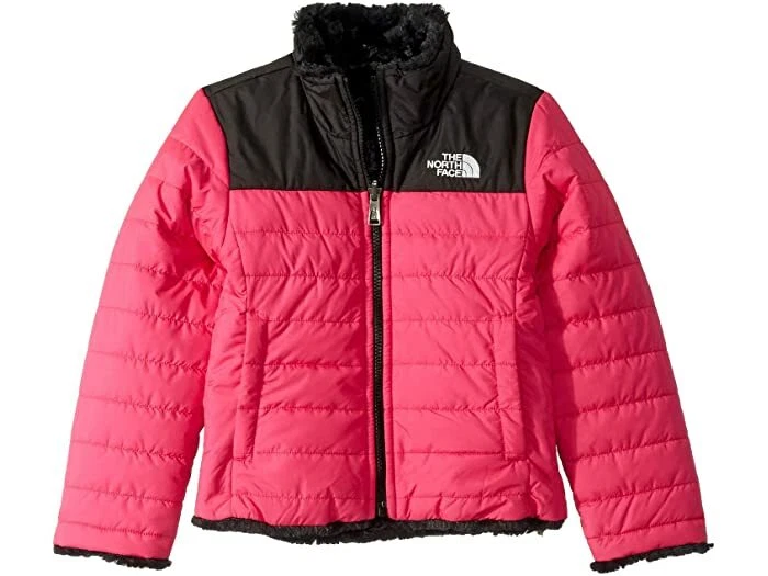 The North Face Youth Girl's Mossbud Jacket Reversible Fleece Fuzzy Coat - Image 1 of 1