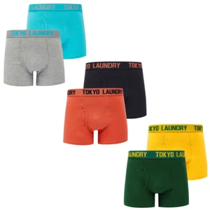 Tokyo Laundry Boxer Shorts Men's 2 Pack Stretch Cotton Underwear Boxers Elastic - Picture 1 of 16