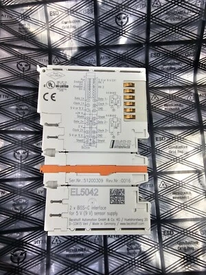 Beckhoff EL5042  EtherCAT Terminal 2-channel Encoder Interface - Image 1 of 4
