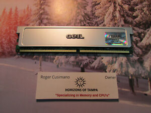 Geil PC2-4200 2GB DIMM 533 MHz DDR2 SDRAM Memory (GX22GB6400LX) SINGLE