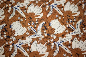 Traditional Indian Hand Block Printed Dress Material Craft Fabric, 100% Cotton - Picture 1 of 5