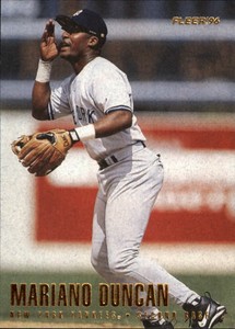 1996 (YANKEES) Fleer Update #U58 Mariano Duncan