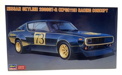 Hasegawa Kits 1/24 Scale 20642 Nissan Skyline 2000GT-R (KPGC110) Racing Concept - Image 1 of 4