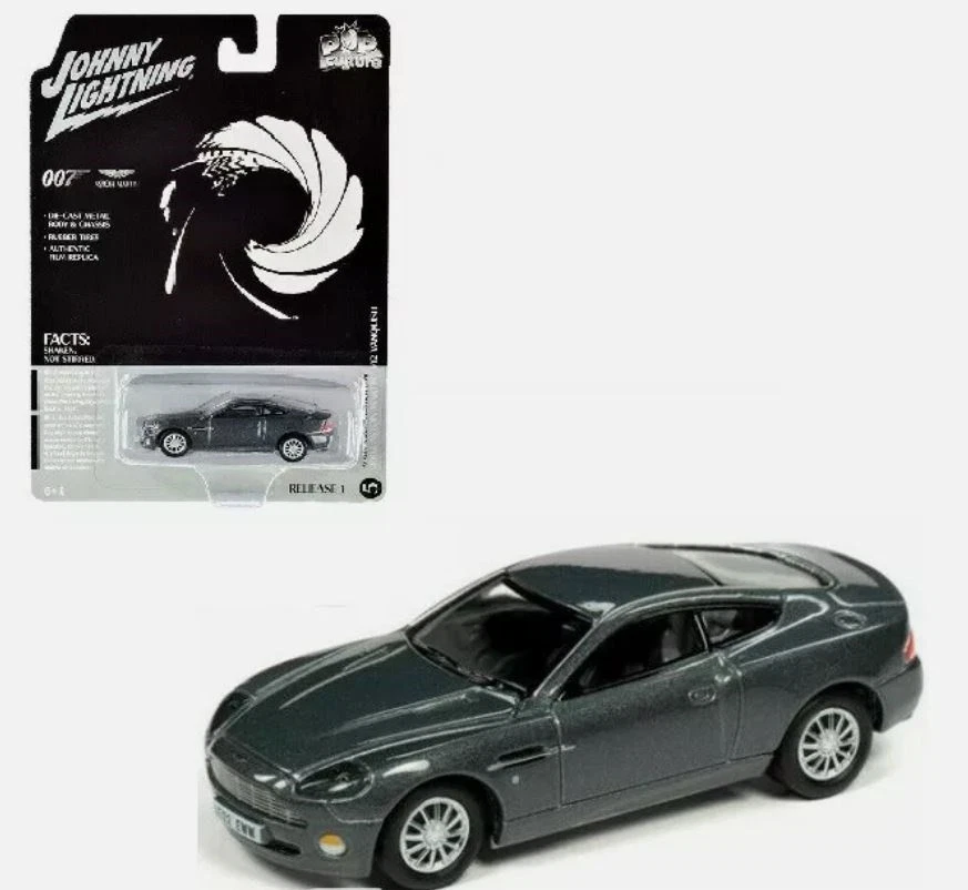 JOHNNY LIGHTNING - ASTON MARTIN Vanquish V12 - JAMES BOND 007 in blister - 1/... - Immagine 1 di 1