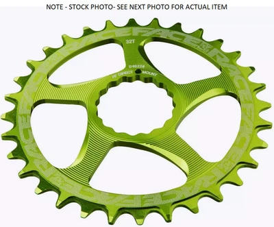 Race Face Direct Mount Cinch Narrow Wide Chainring 26T Green 7075-T6 - Image 1 of 3