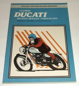 Ducati Service Manual 1964-1974 Monza Mark 1 3 3d 160 250 350 450 Clymer M306 - Bild 1 von 6