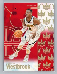 2024-25 Panini Court Kings Russell Westbrook Denver Nuggets Ruby #/149 #7 9604 - Picture 1 of 2