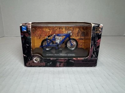 New-Ray1:32 Scale Diecast Motorcycle Model,1908 Indian Twin Racer Model - Image 1 of 4