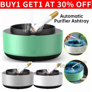 Air Purifier Intelligent Ashtray Smokeless Ashtray for Home Office Workplace Car - Picture 1 of 16