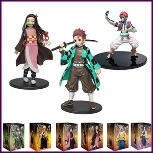 Modellino Anime Kamado Tanjirou Nezuko Demon Slayer modello PVC - Foto 1 di 39