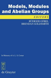 Models, Modules and Abelian Groups: In Memory of A. L. S. Corner - Picture 1 of 1