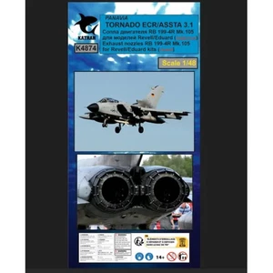 Tornado ECR/ASSTA 3.1 Exhaust Nozzles RB 199-4R - Katran K4874 skala 1/48 - Imagen 1 de 1