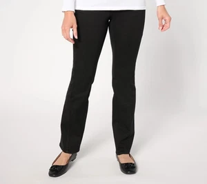 Jeans Belle by Kim Gravel regular Primabelle twill taglio avanti nero 12 nuovi - Foto 1 di 1