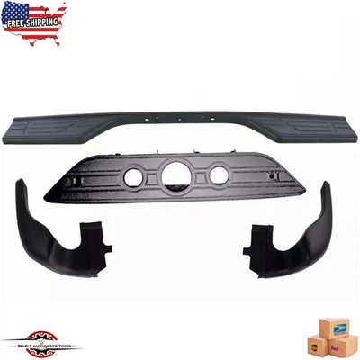 Fits 2005-2015 Toyota Tacoma Rear Bumper Side Extension Top Pad Lower Center Pad - Image 1 of 4