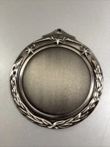 5 Stück Verleihungsmedaille Glitzerrand Antik Silber 2",3/4  - Bild 1 von 4