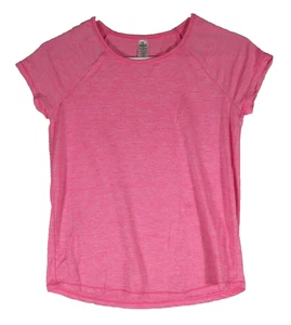 90 Degree by Reflex Girls Mesh Sundown Top Sleeveless Crew Neck Size L (12) Pink - Picture 1 of 6