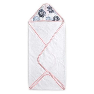 Adent By Aden Anais Pretty Pink Medallion Hooded Towel AD132 Baby Toddler - Image 1 of 4