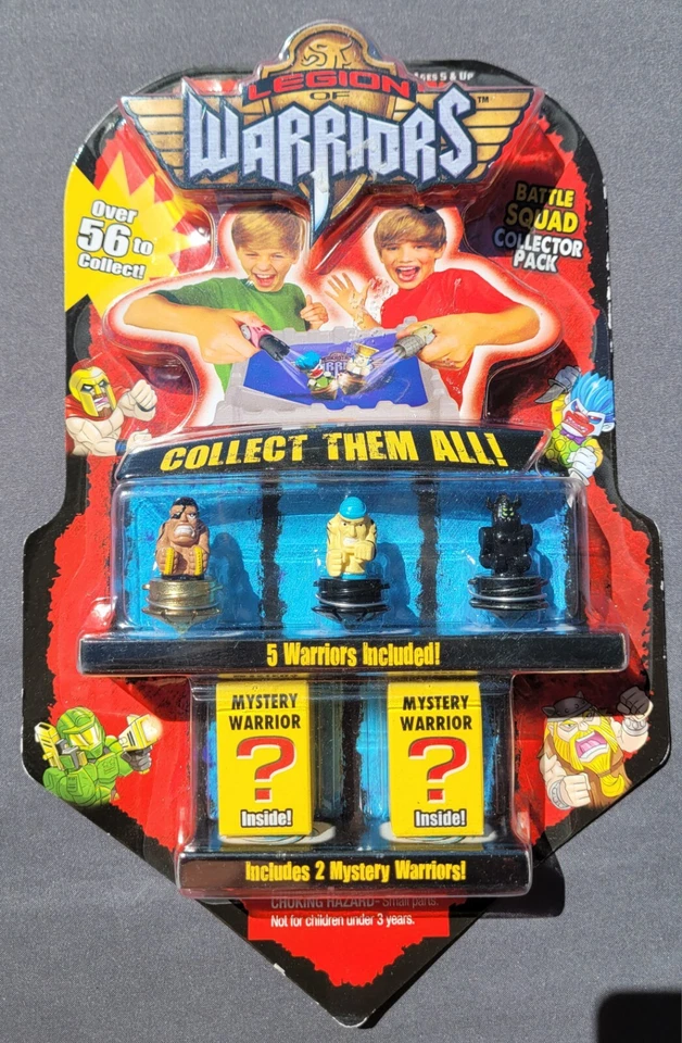 NUEVO 2015 Big Time Toys Legion Of Warriors Spinning Tops Battle Squad PACK #2 Foto 1 de 3