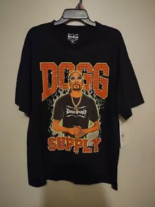 Dogg Supply by Snoop Dogg T-Shirt Medium Men's Black w/ Dogg Supply Logo - Picture 1 of 6