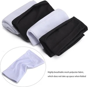 2Pk Soccer Shin Guard Socks Breathable ShinGuard Sleeves W/ Pocket Pads Holder-M - Picture 1 of 8