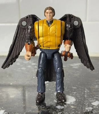 VINTAGE 1998 Hasbro Tobias-Hawk Animorphs Deluxe Transformers Action Figure - Image 1 of 4