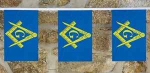 Bandera masónica masónica - 6 m con 20 banderas - Imagen 1 de 3